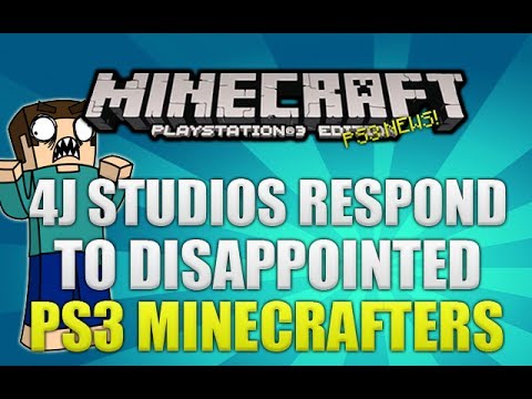 Minecraft PS3: 4J Studios Respond To Angry PS3 Fans Over Texturepack (NEW INFO!)