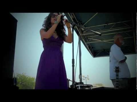 Marthia Sides sings the National Anthem for the Alabama Jubilee