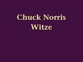 Chuck Norris Chuck Norris