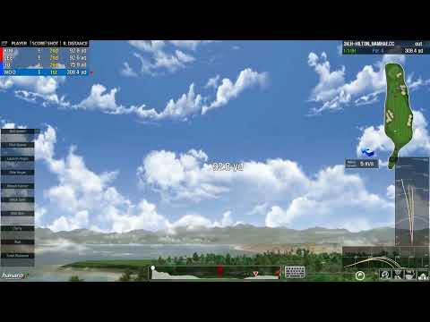 Hanaro Screen Golf Simulator   -  Scramble Game(ENG).34.