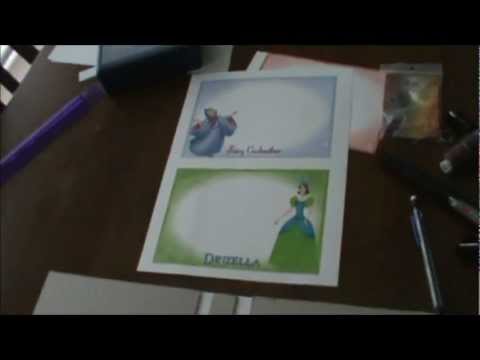 how to make your own disney autograph book