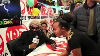 Click to View : DOGGISODES Ep. 25 - Snoop Lion chatting with David Letterman about his new persona and business acumen