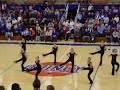 q-city pommers half time show at qhs varsity basketball game