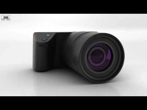Lytro Illum Black by 3D model store Humster3D.com