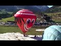 hot air balloons filmed with an RC airship hot air balloons filmed with an RC airship