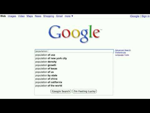 Public Data into Google Search