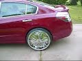 2008 Memphis Nissan Altima on 22 Dub Sploaters Floaters