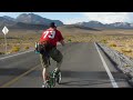 Balade d�sertique en v�lo pliant Brompton