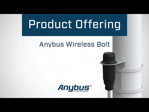 Wireless access for machines and cabinets via Bluetooth or WiFi — Anybus Wireless Bolt