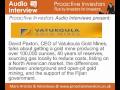 David Paxton, CEO of Vatukoula Gold Mines, talks to Proactiveinvestors