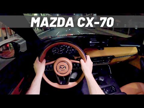 2025 Mazda CX-70 | POV NIGHT DRIVE