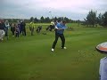 A very Funny Lee Westwood attempting Happy Gilmore..SUPERB!!