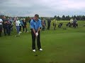 A very Funny Lee Westwood attempting Happy Gilmore..SUPERB!!