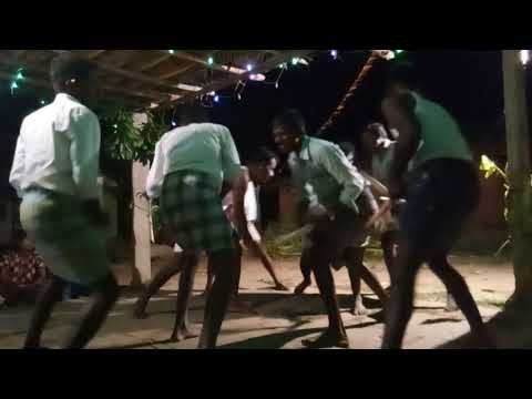 Lingadahalli grammar in the kolata Krishna Janmashtami poja grand