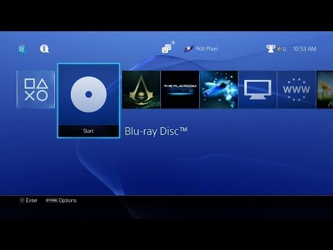 how to enable dvd on ps4