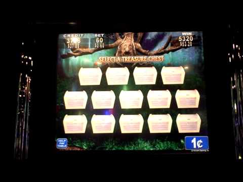 slot - sixty cent bet with re-trigger.