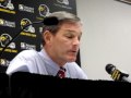 Iowa coach Kirk Ferentz -- Northwestern pregame