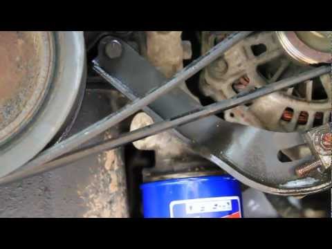 how to change alternator on 2004 nissan quest