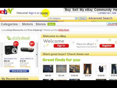 how to make an ebay account