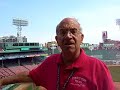 Step into his office -- Fenway Park
