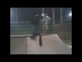 sum dumb kid tryin to skate!!