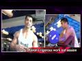 Karan Singh Grover Body buliding
