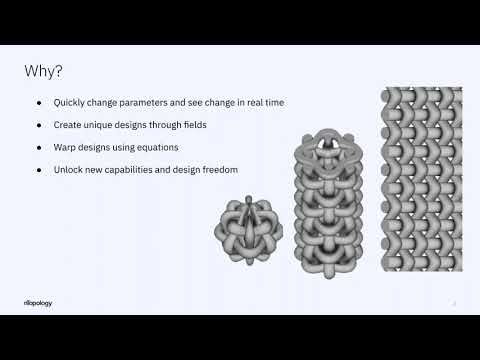Before We Begin: Intermediate Field-Driven Design – nTop Learn