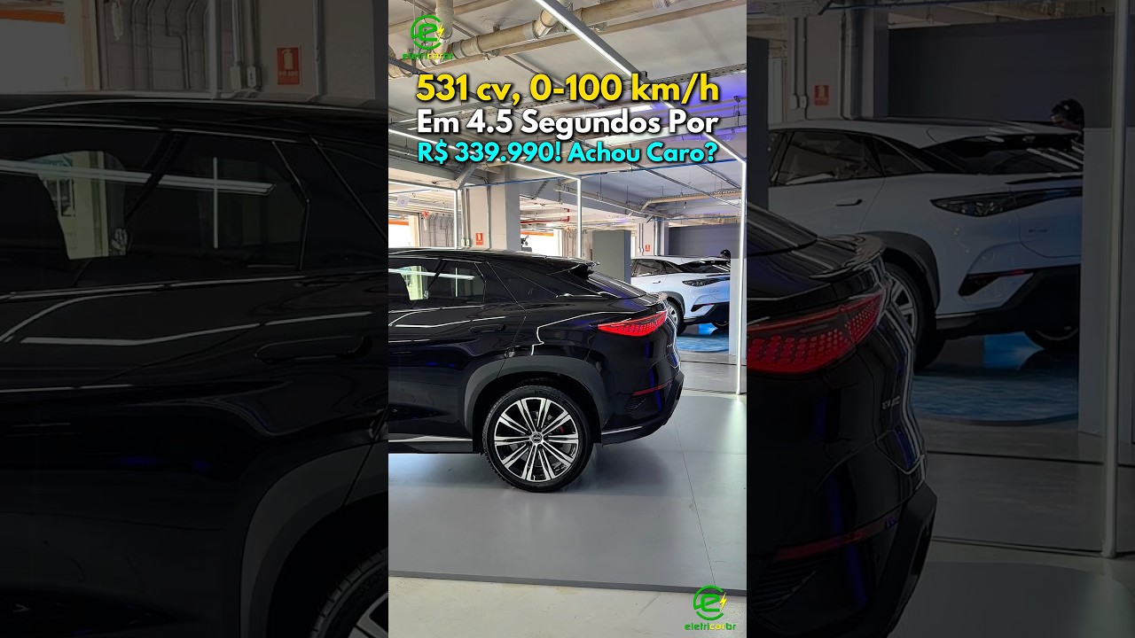 531 cv, 0-100 km/h Em 4.5 Segundos Por R$ 339.990! Achou Caro?⚡