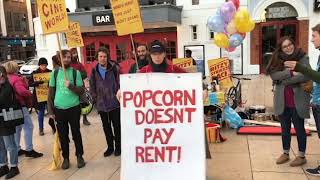Ritzy sandwich board