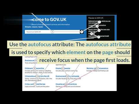 How to implement WCAG 2.1 Success Criterion 2.4.3 Focus Order in code with examples