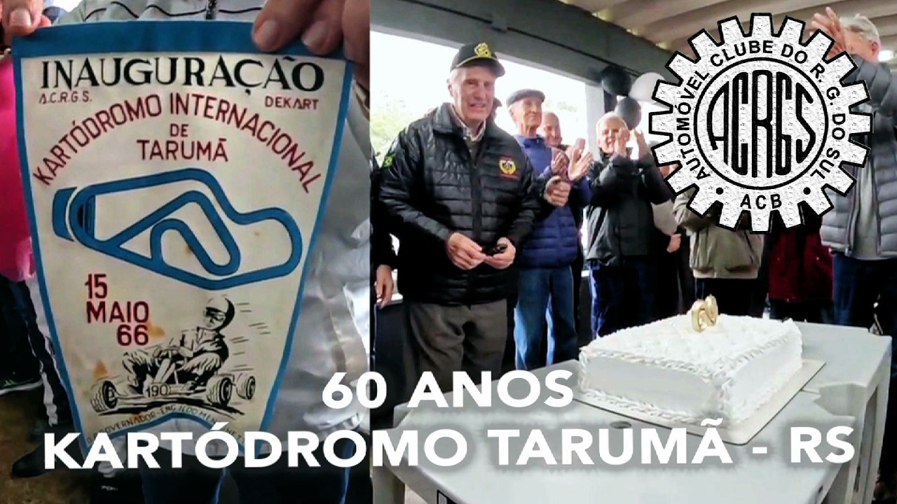 60 anos Kartódromo Tarumã - Comemoração dia 23.05.2026