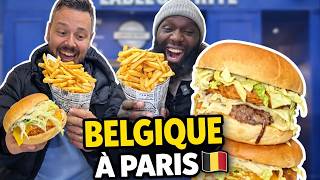 On tombe sur une FRITERIE BELGE INCROYABLE en plein Paris ! 🇧🇪🍟