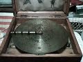 Regina Disk Music Box -- Christmas tunes Regina Disk Music Box -- Christmas tunes