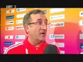 Lino Cervar uzvraca udarac ( Hrvatska - Norveska )