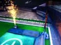 i drove the wrong way and launched onto a crane then fell back down again