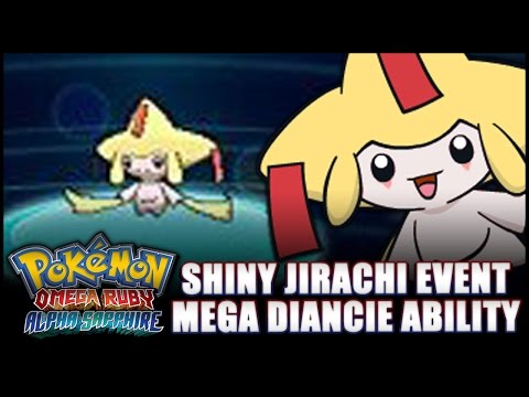 how to get jirachi in omega ruby