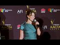 Diana Glenn, media room interview - AACTA AWARD FOR BEST SUPPORTING ACTRESS IN A TV DRAMA - The Slap