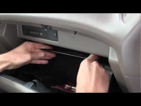 How To change a Cabin Air Filter in a Lexus RX300