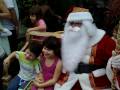 Papai Noel chega chega in helicopter nu Rio de Janeiro Papai Noel chega chega in helicopter nu Rio de Janeiro