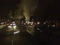 Allerlaatste stukje stoomsfeer van de Ruhrtal Expres met de 01 1075: de SSN trein vertrekt van Rotterdam Centraal naar het Stoomdepot. De mooie dag zit er nu echt op!