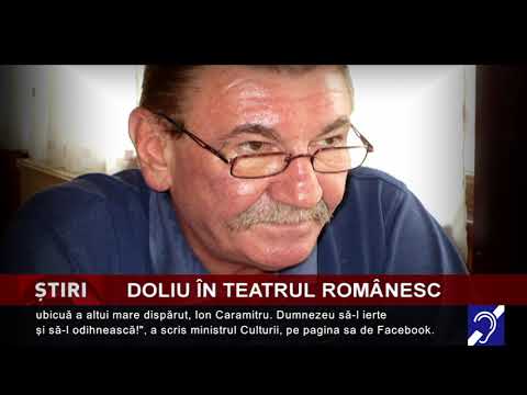 Doliu în teatrul românesc