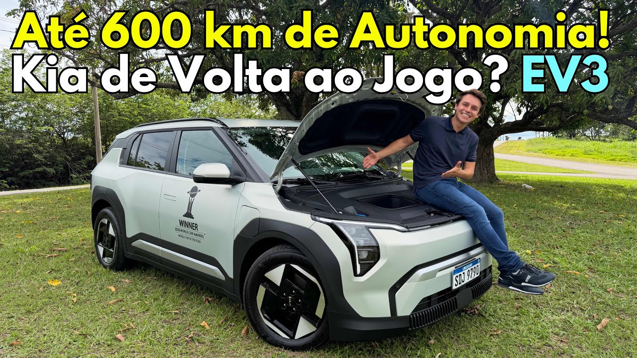 Até 600 km de Autonomia e o KIA Elétrico para Colocar a Marca na Briga? Teste de KIA EV3