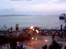 Fire Dancer at Cafe Del Mar Fire Dancer at Cafe Del Mar