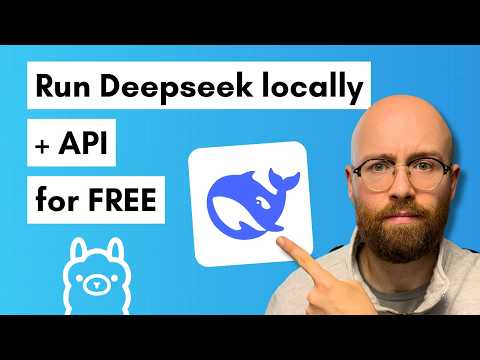Run DeepSeek Locally + API (and any other LLM) for FREE