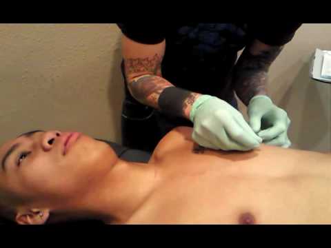 Maleny#39;s Nipple pierce nipple pierced video. Maleny#39;s Nipple pierce