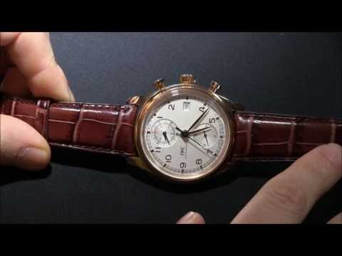 IWC Reviews - See the full review soon @ http://www.ablogtowatch.com aBlogtoWatch watch review of the 2013 IWC Portuguese Chronograph Classic. 42mm wide in steel or 18k re...