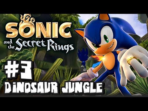 Sonic and the Secret Rings Wii - (1080p) Part 3 - Dinosaur Jungle
