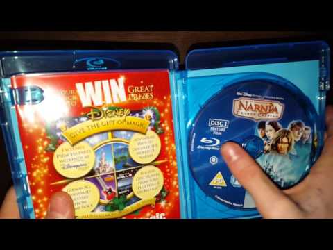 The Chronicles of Narnia Trilogy Bluray Unboxing