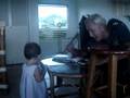 Sage and Grampa and uh-oh