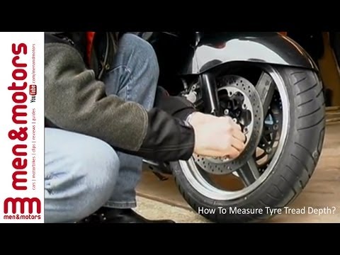 how to measure tyre tread depth with a coin